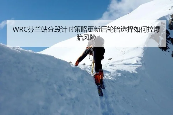 WRC芬兰站分段计时策略更新后轮胎选择如何控爆胎风险
